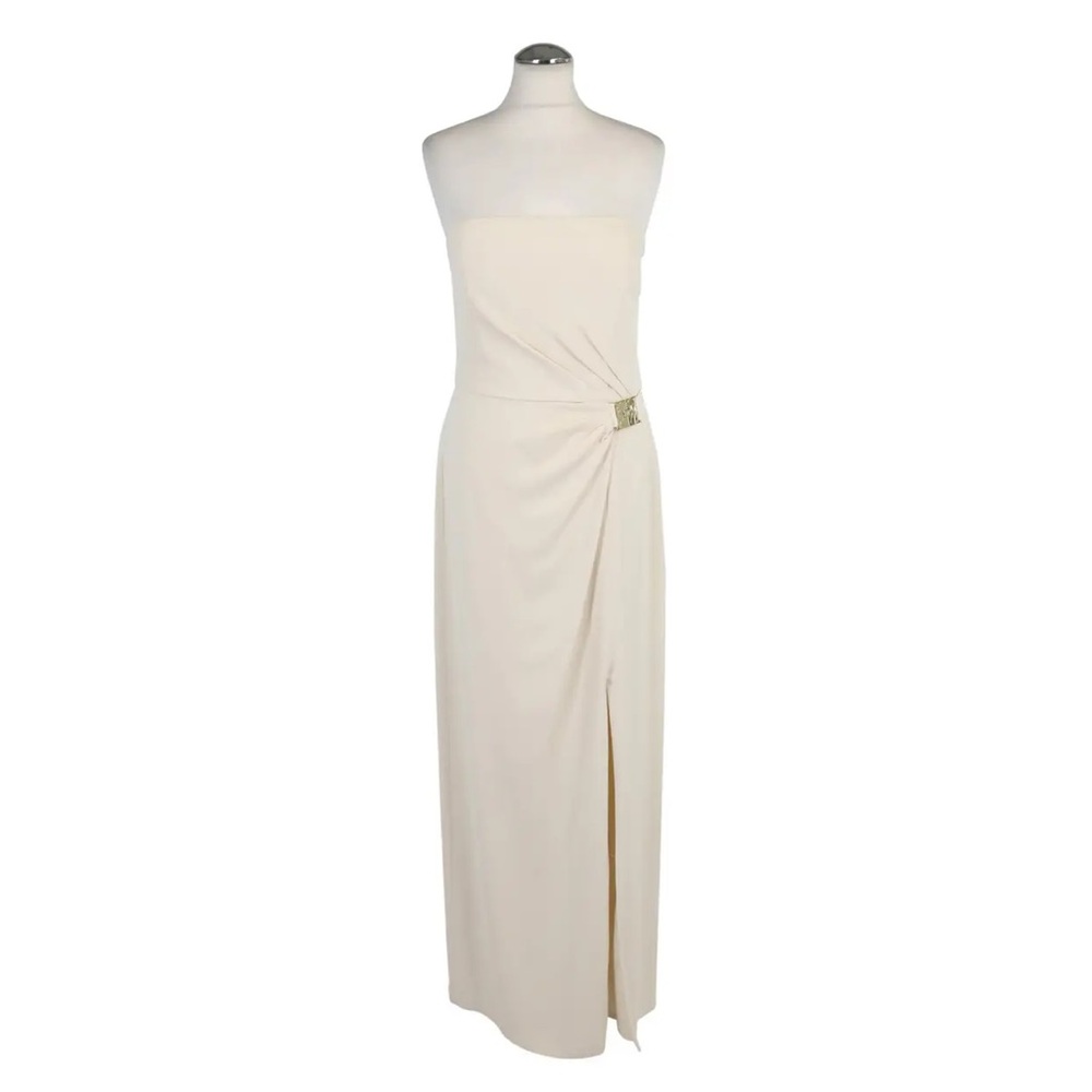 Lauren Ralph Lauren Cream Strapless Gown